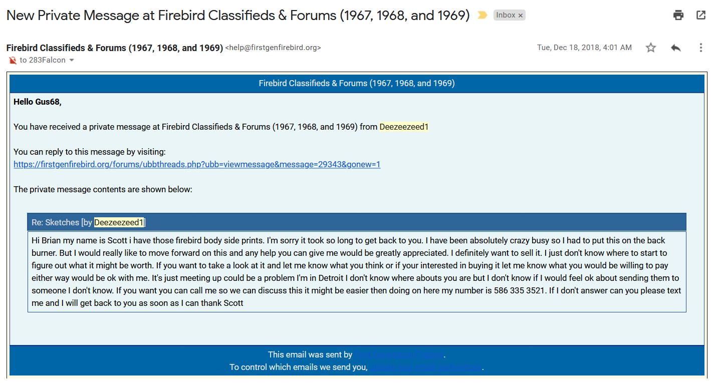 Attached picture Screenshot_2020-07-13 New Private Message at Firebird Classifieds Forums (1967, 1968, and 1969) - 283falcon gmail com - Gmail(1).png